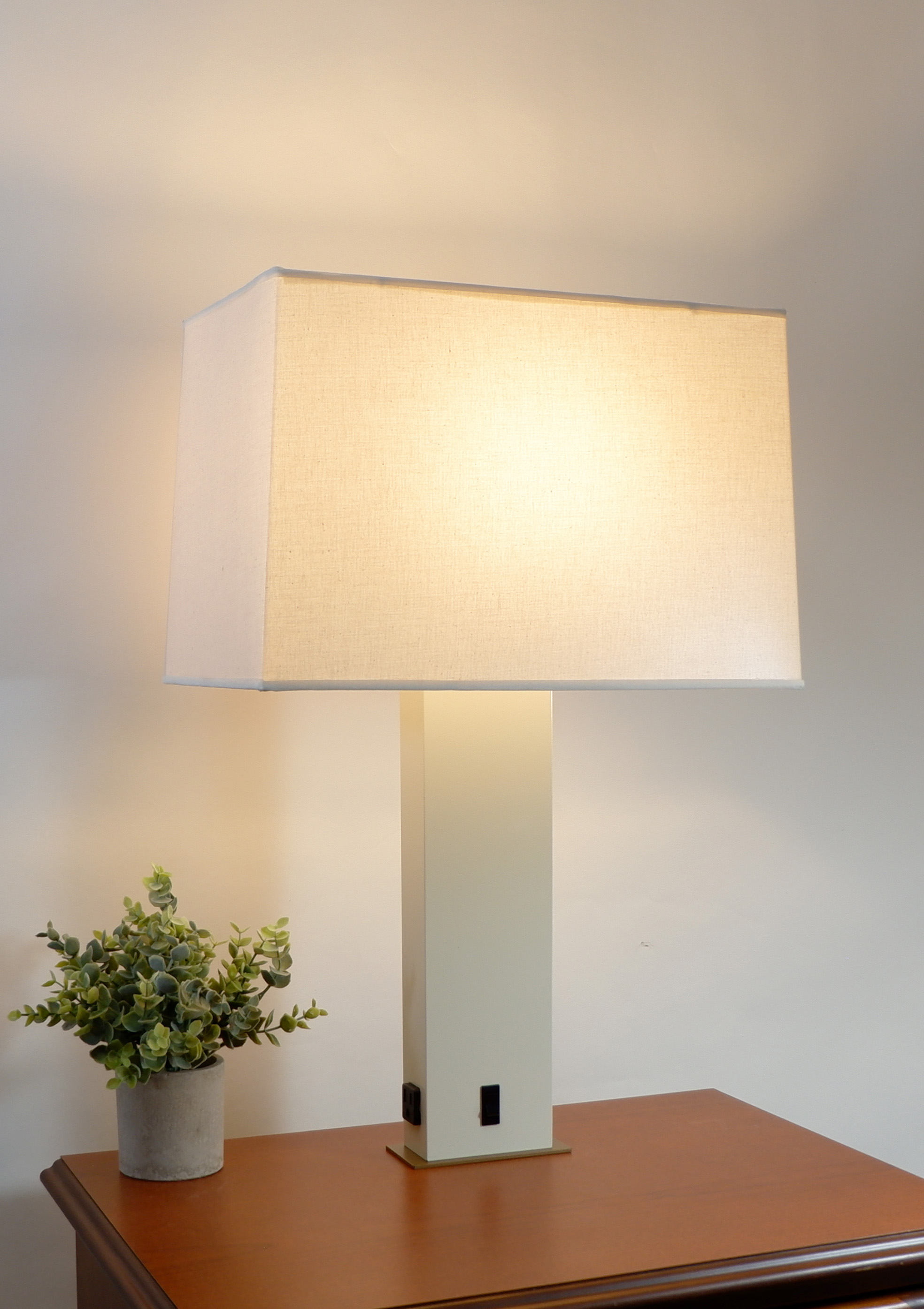 TriLam Rectangle, Cream, SecureMount Pro Flush